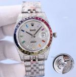 Swiss Grade Replica Iced Out Diamond Rolex Datejust II 41mm Watch 3255
